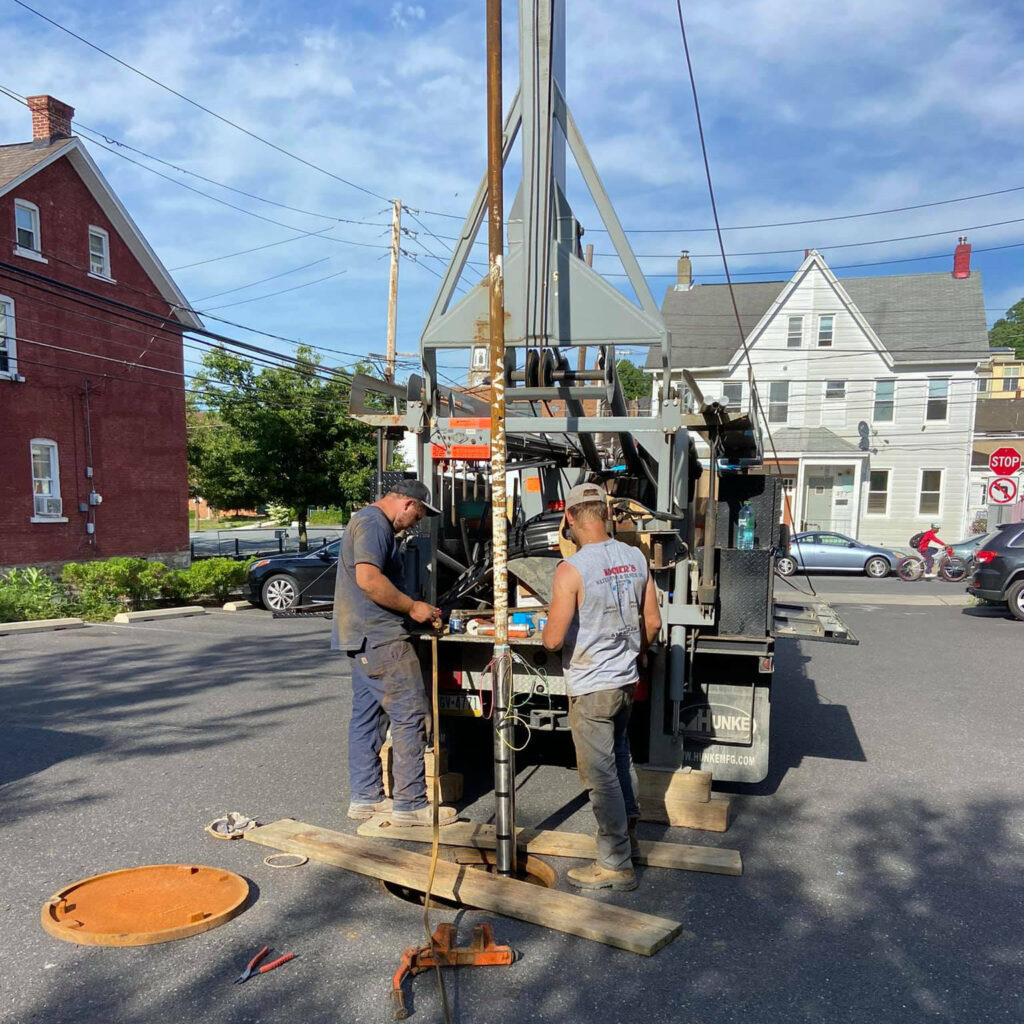 Water Well Pump Installation Apartment Complex